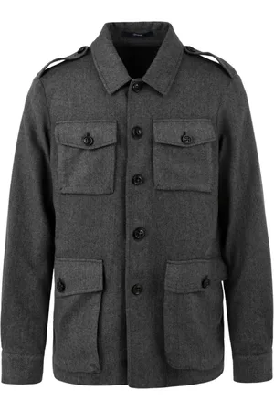 DRUMOHR Herre, Jakker, Grå, 2XL