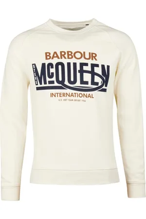 Barbour Herre, Gensere & Hettegensere, Hvit, S