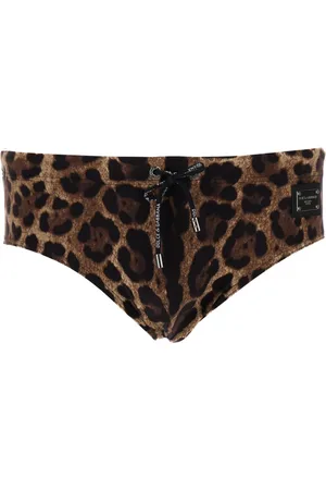 Dolce & Gabbana Herre, Svømmetøy, Brun, M