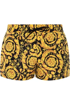 VERSACE Herre, Svømmetøy, Gul, S