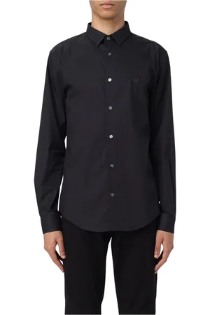 Giorgio Armani Herre, Skjorter, Svart, S