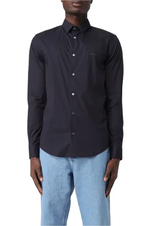 Giorgio Armani Herre, Skjorter, Blå, M