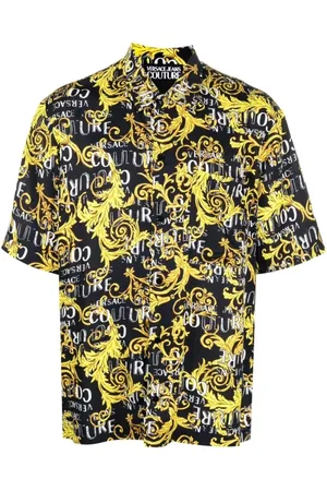 VERSACE Herre, Skjorter, Flerfarget, M
