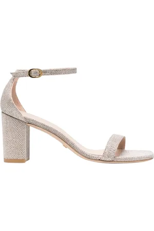 Stuart Weitzman Dame, Sko, Grå, 41 EU