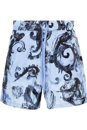 VERSACE Herre, Svømmetøy, Flerfarget, XL