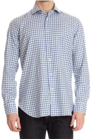 BARBA Herre, Skjorter, Flerfarget, M