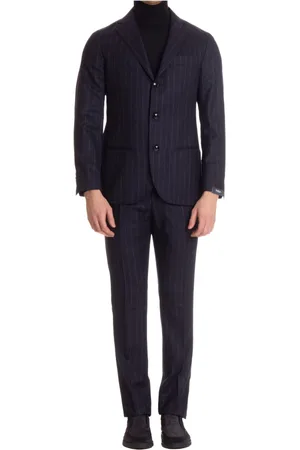 BARBA Herre, Dress, Blå, L