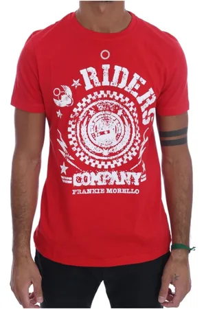 FRANKIE MORELLO Herre, Topper, Rød, S