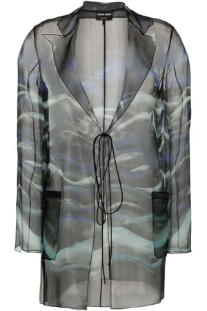 Giorgio Armani Dame, Bluser & Skjorter, Svart, S