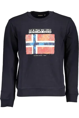 Napapijri Herre, Gensere & Hettegensere, Blå, 2XL