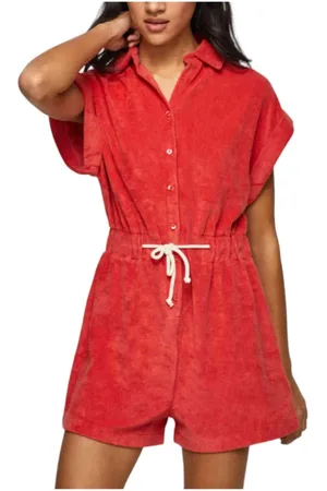 Pepe Jeans Dame, Jumpsuits & Playsuits, Rød, S