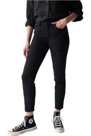 Salsa Dame, Jeans, Svart, W31 L28