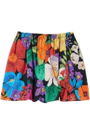 Twin-Set Dame, Shorts, Flerfarget, M