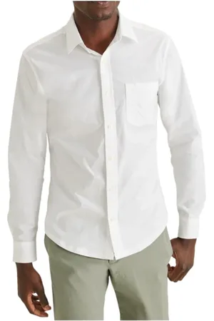 Dockers Herre, Skjorter, Hvit, L