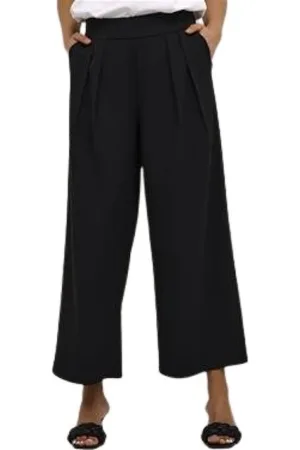 Kaffe Dame, Bukser, Svart, M