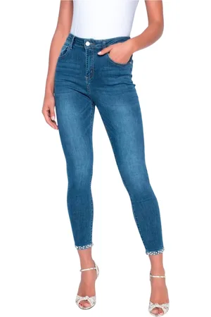 Frank Lyman Dame, Jeans, Blå, XL