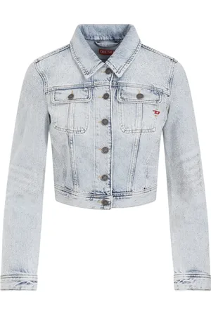 Diesel Dame, Jakker, Blå, S