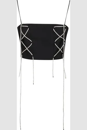 GIUSEPPE DI MORABITO Dame, Topper, Svart, S