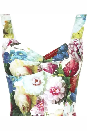Dolce & Gabbana Dame, Topper, Flerfarget, S