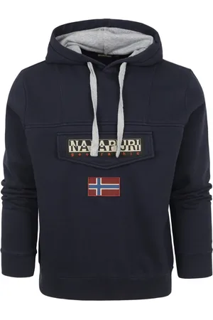 Napapijri Herre, Gensere & Hettegensere, Blå, S