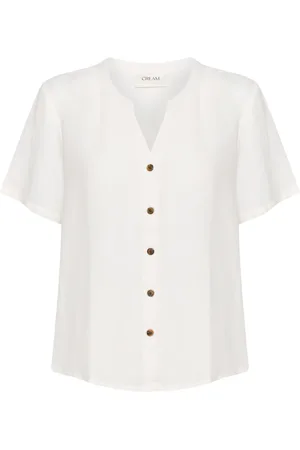 Cream Dame, Bluser & Skjorter, Hvit, S/M