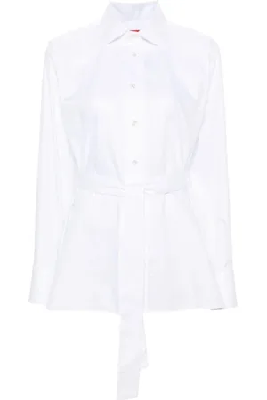 FARFETCH Dame, Bluser & Skjorter, Hvit, M