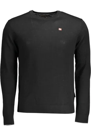 Napapijri Herre, Strikkevarer, Svart, XL