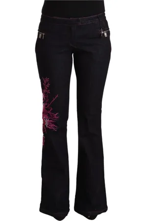 Exte Dame, Jeans, Svart, M
