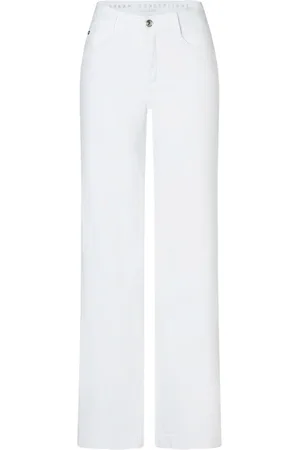 Mac Dame, Jeans, Hvit, XS