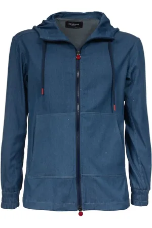 Kiton Herre, Jakker, Blå, L