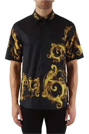 VERSACE Herre, Skjorter, Flerfarget, M