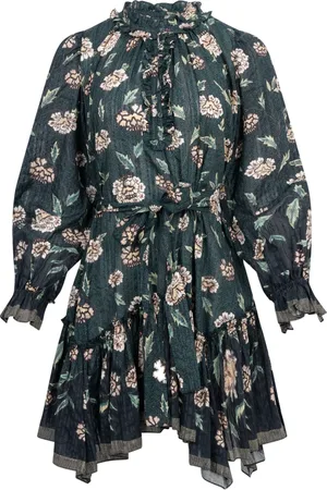 ULLA JOHNSON Dame, Kjoler, Flerfarget, 2XS