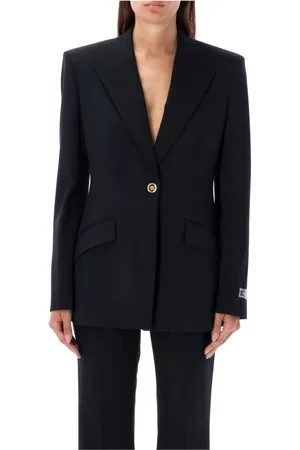 VERSACE Dame, Jakker, Svart, M