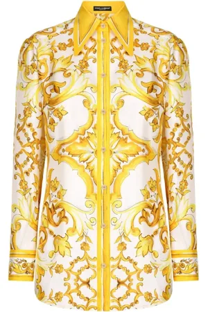 Dolce & Gabbana Dame, Bluser & Skjorter, Gul, M