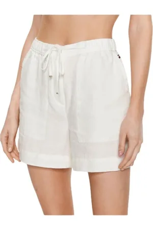 Tommy Hilfiger Dame, Shorts, Hvit, XS