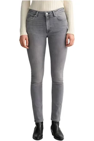 GANT Dame, Jeans, Grå, W28