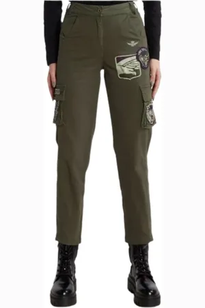 Aeronautica Militare Dame, Bukser, Grønn, M