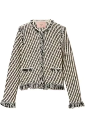 Twin-Set Dame, Jakker, Flerfarget, L