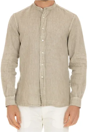Aspesi Herre, Skjorter, Grå, 3XL