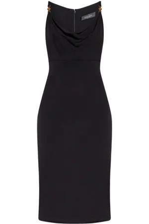 VERSACE Dame, Kjoler, Svart, S