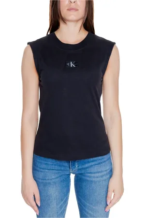 Calvin Klein Dame, Topper, Svart, M