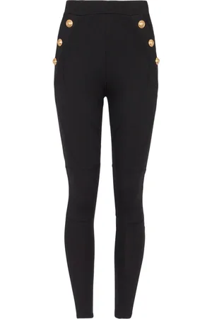Balmain Dame, Bukser, Svart, L