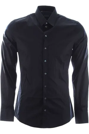 Dolce & Gabbana Herre, Skjorter, Svart, 3XS