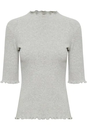 Karen by Simonsen Dame, Bluser & Skjorter, Grå, 2XS