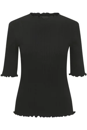 Karen by Simonsen Dame, Bluser & Skjorter, Svart, XS