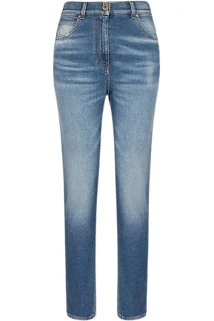 Balmain Dame, Jeans, Blå, M