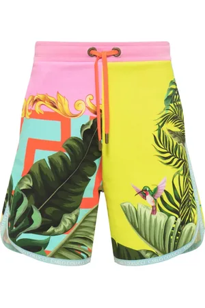 Carlo Colucci Dame, Shorts, Flerfarget, XS