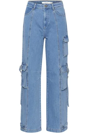 Gestuz Dame, Jeans, Blå, W29