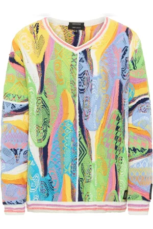 Carlo Colucci Dame, Strikkevarer, Flerfarget, XS