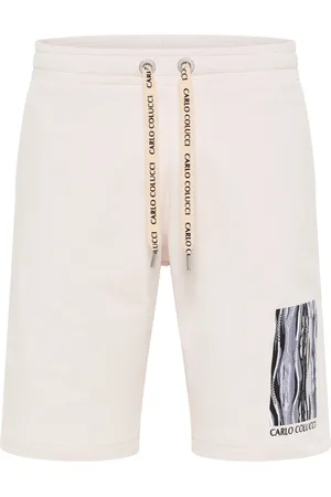 Carlo Colucci Herre, Shorts, Hvit, S